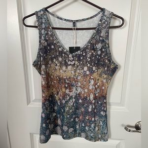 Flamingo tank top new with tags.  Size M.